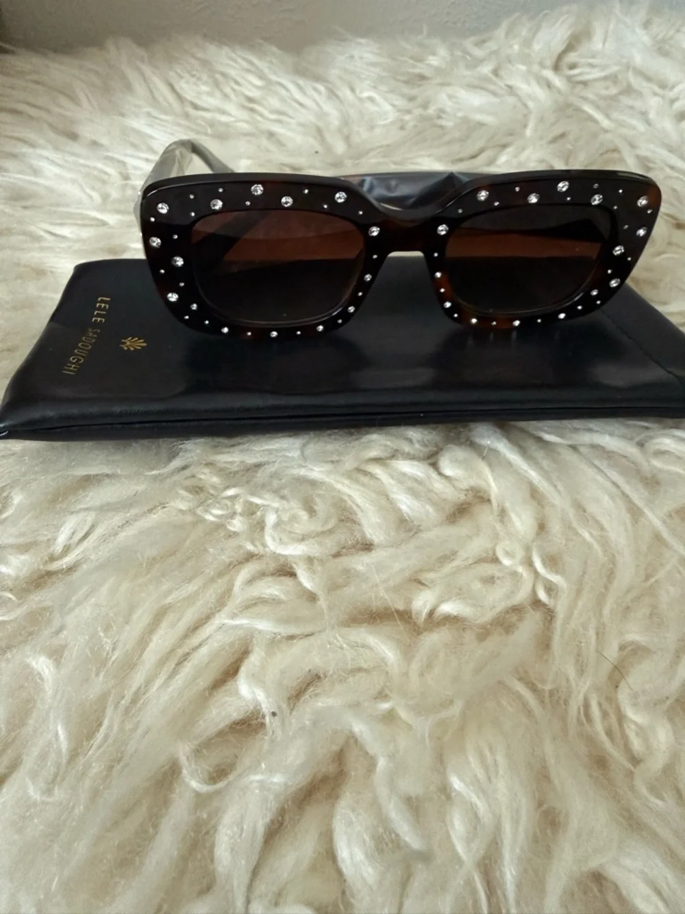 Lele Sadoughi Aspen Sunglasses NWT